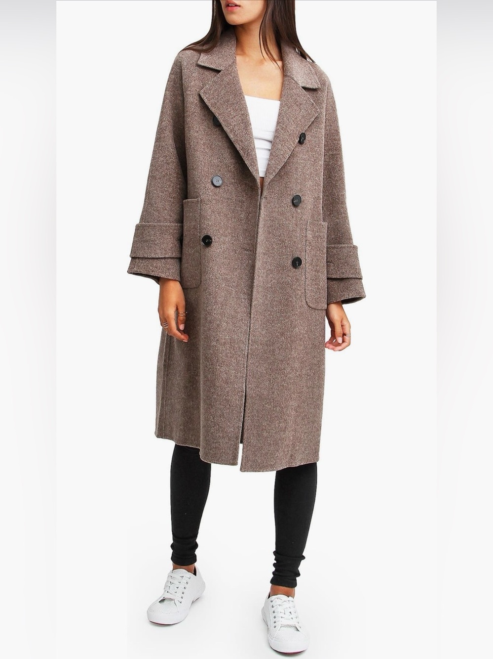 Belle & Bloom Wool Blend Coat NWOT
